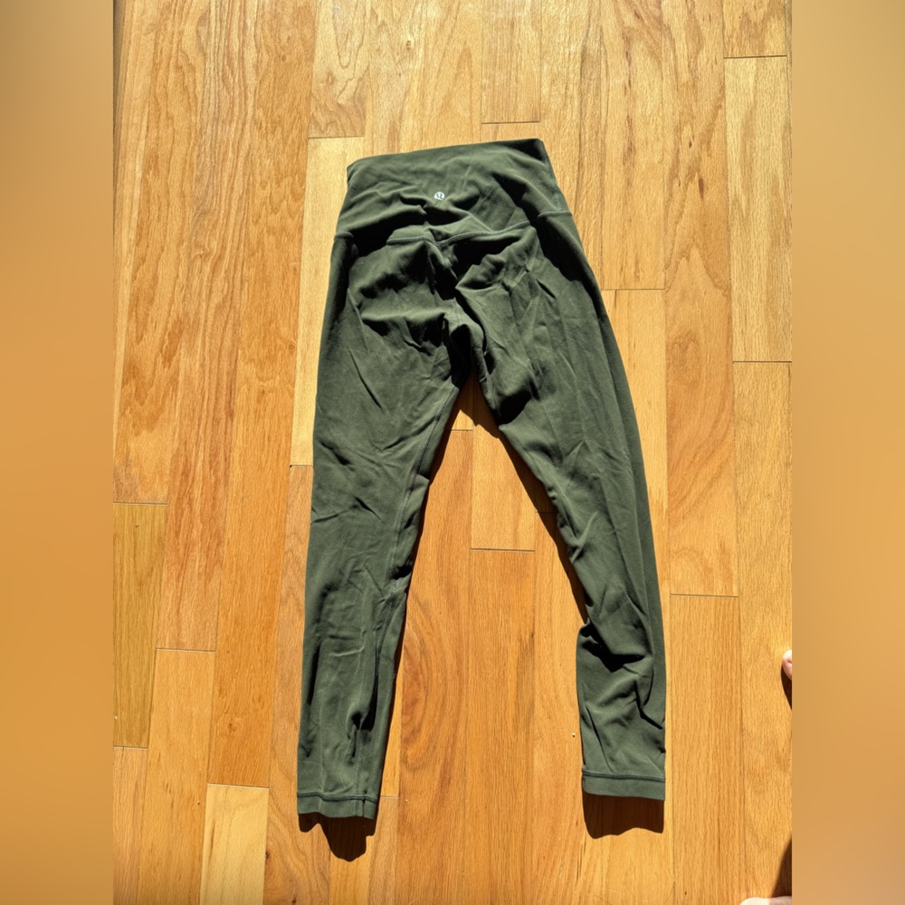 Olive Green Leggings